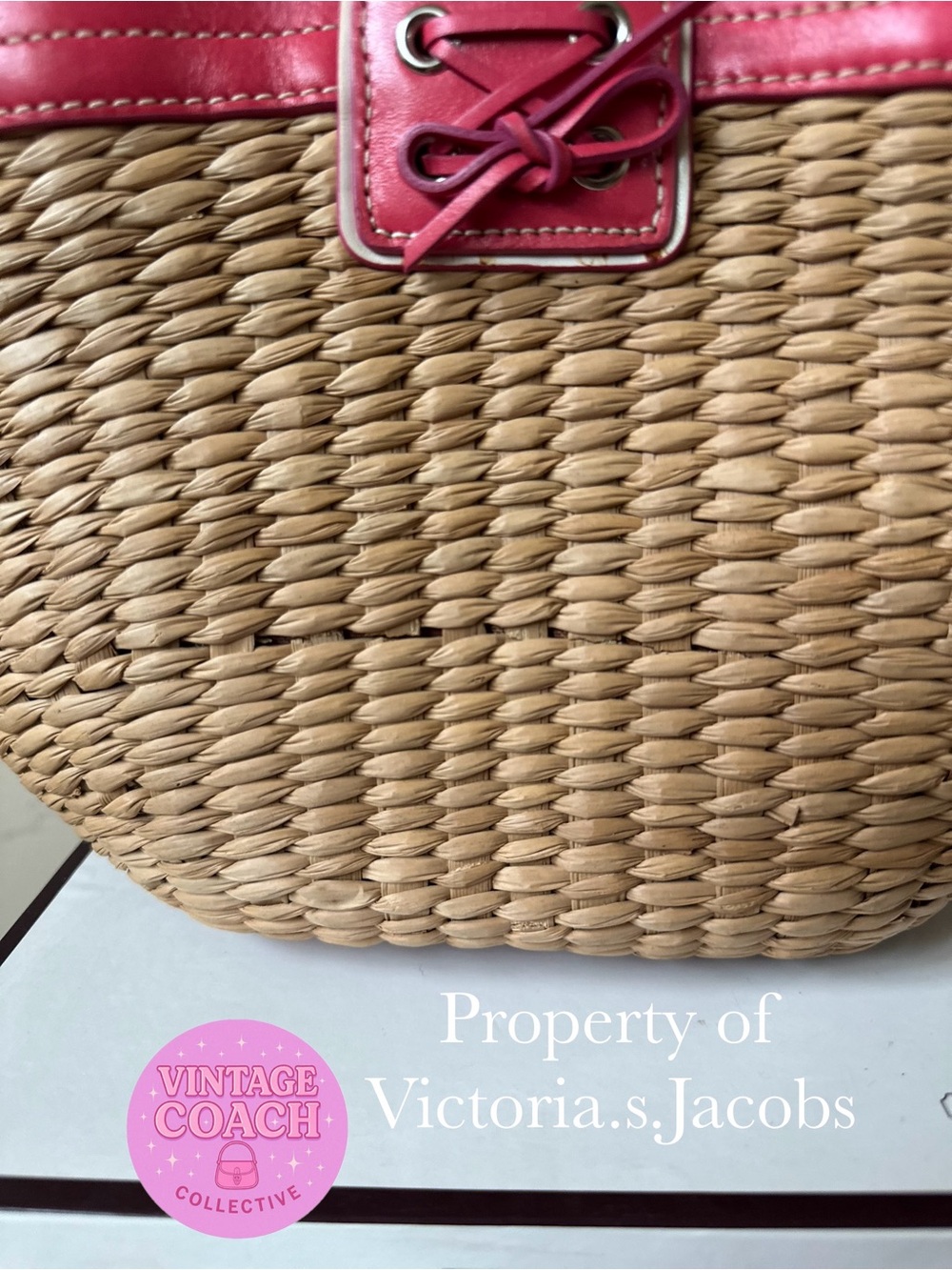 Coach butterfly basket (2/2) - Picture 4 of 11